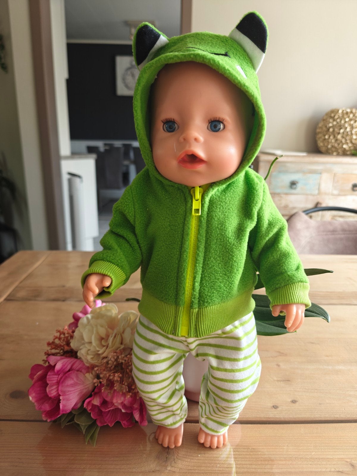 2-delig setje voor baby Born 40-43cm, lees verder., Ophalen of Verzenden, Zo goed als nieuw, Babypop