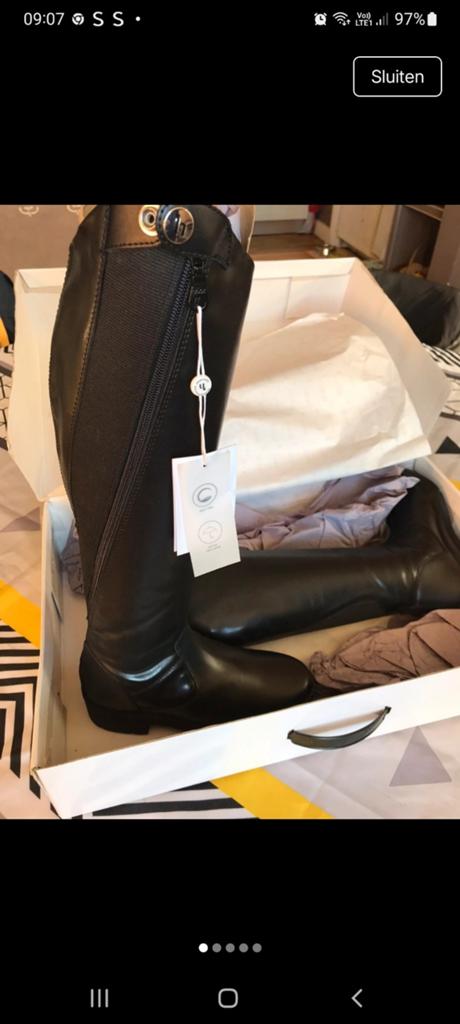 rijlaarzen m 36, Dieren en Toebehoren, Paardrijkleding, Ophalen