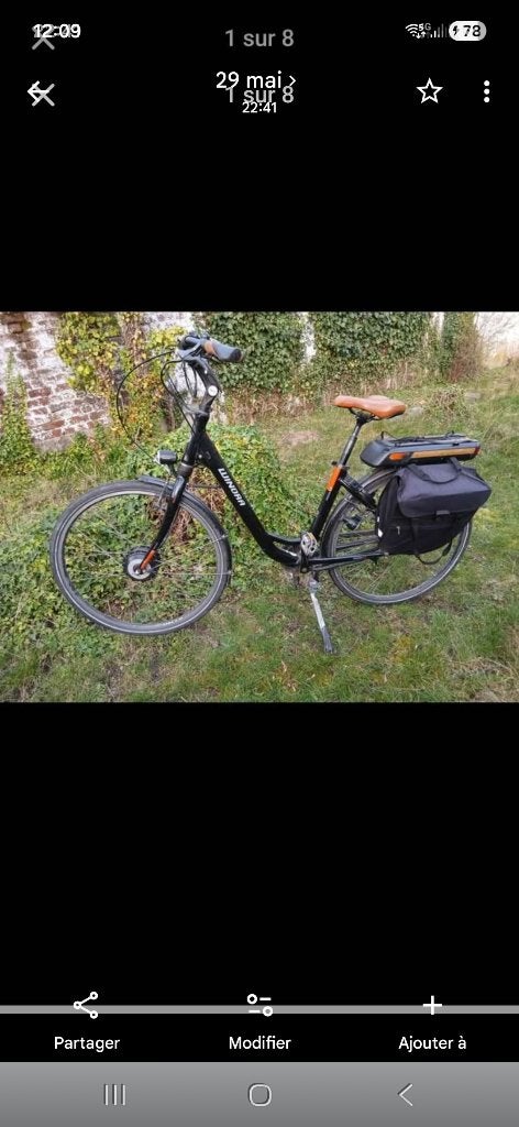 Vélo Électrique Winora C2 pour femmes, Vélos & Vélomoteurs, Enlèvement, Utilisé