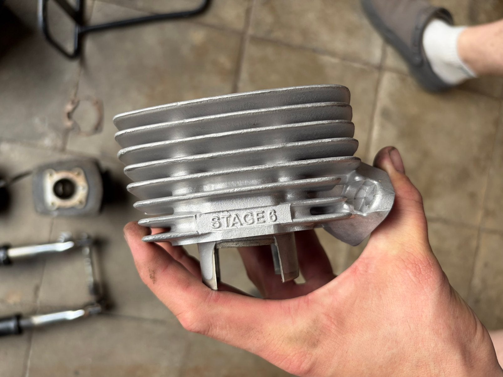 Honda wallaroo stage6 cillinder 70cc, Fietsen en Brommers, Ophalen, Zo goed als nieuw