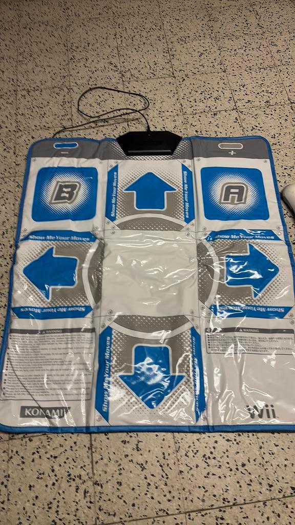 Wii dance mat. Balance board, Ophalen, Gebruikt