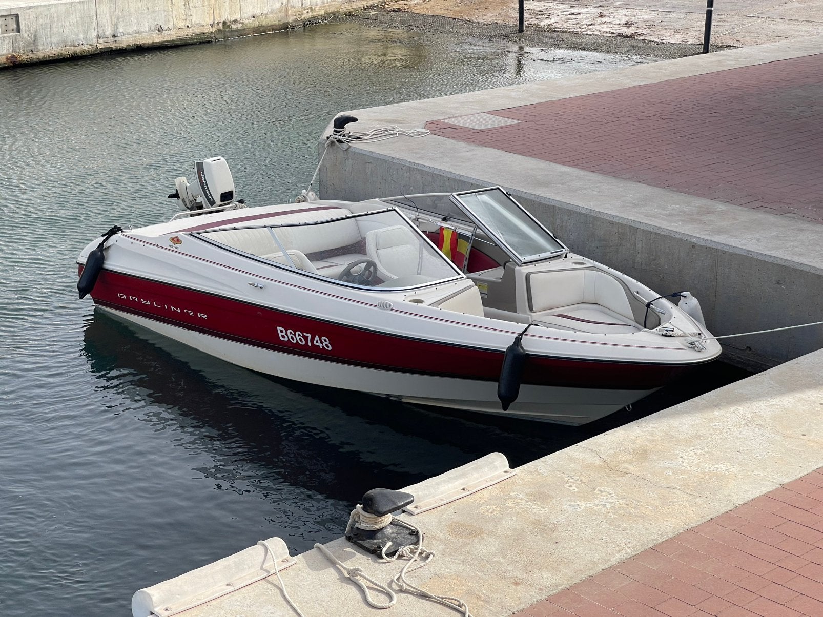 Bateau Bayliner 1850 SS, Sports nautiques & Bateaux, Speedboat, 80 cm, 6 m, Enlèvement, Bayliner