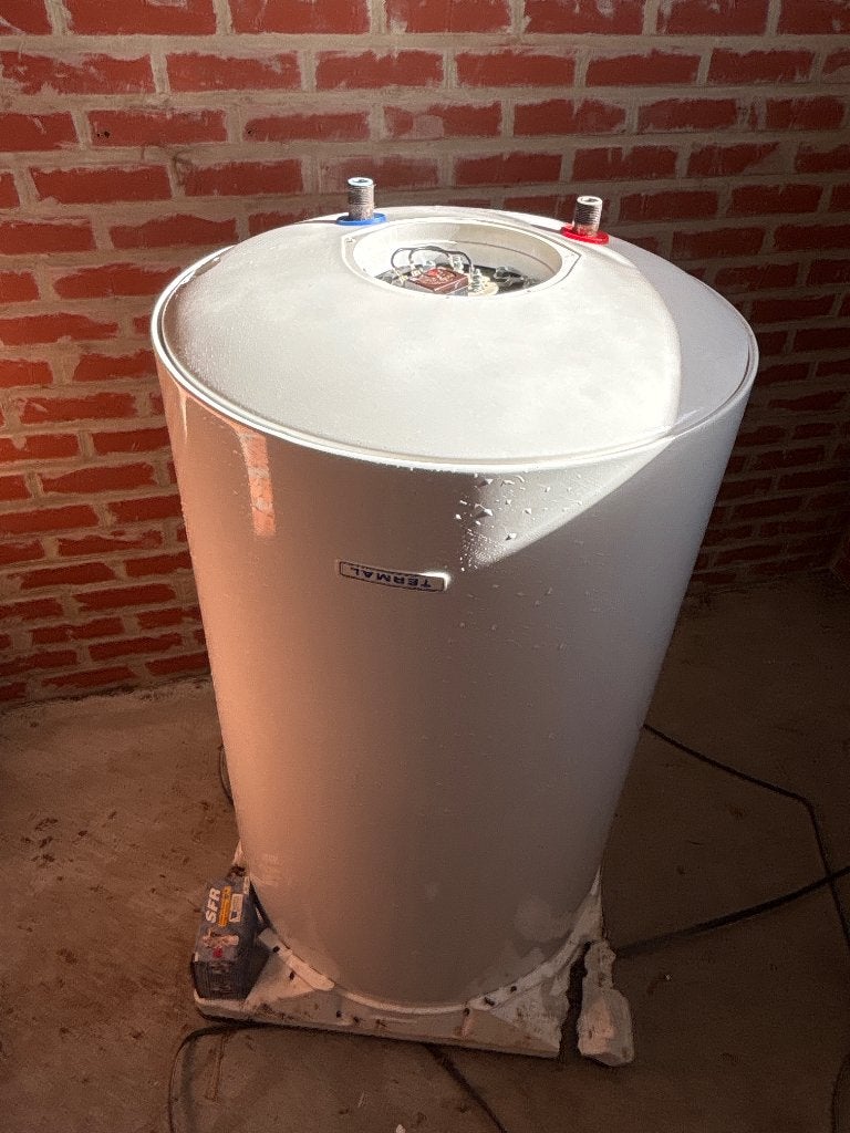 Elektrische boiler 150 l merk termal, Doe-het-zelf en Bouw, Chauffageketels en Boilers, Ophalen, 100 liter of meer, Boiler, Zo goed als nieuw