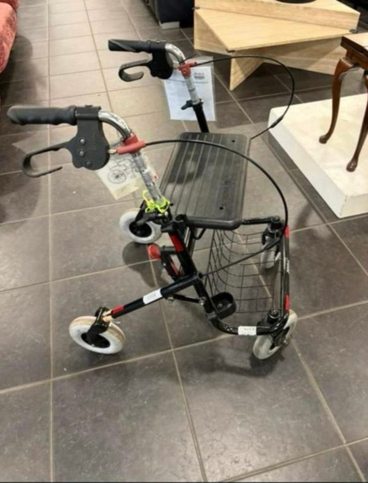 Rollator, Ophalen, Zo goed als nieuw