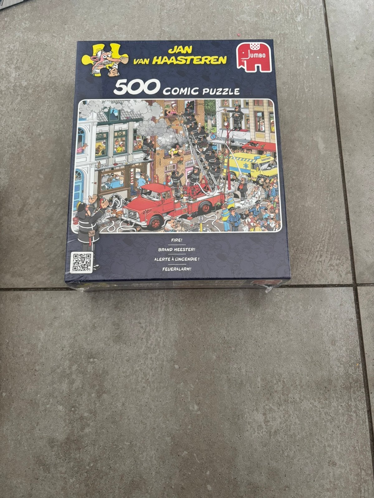 2 Puzzles Jan van Haasteren, Enlèvement, 500 à 1500 pièces, Neuf, Puzzle