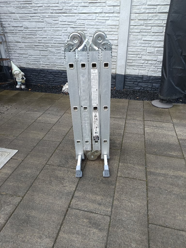 Ladder, Doe-het-zelf en Bouw, Ophalen, Zo goed als nieuw, Ladder, Opvouwbaar of Inschuifbaar