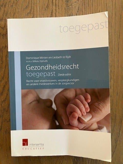 Gezondheidsrecht toegepast, Enlèvement, Comme neuf, Enseignement supérieur