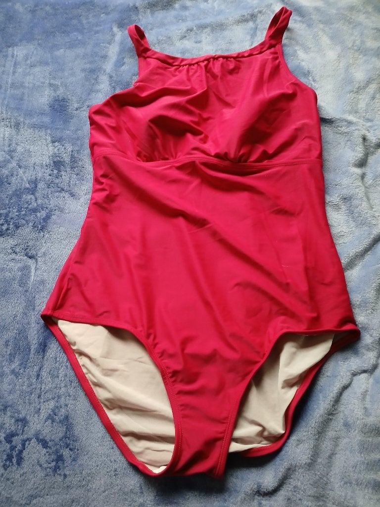 Badpak buik corrigerend 48, Kleding | Dames, Badmode en Zwemkleding, Ophalen, Roze, Badpak