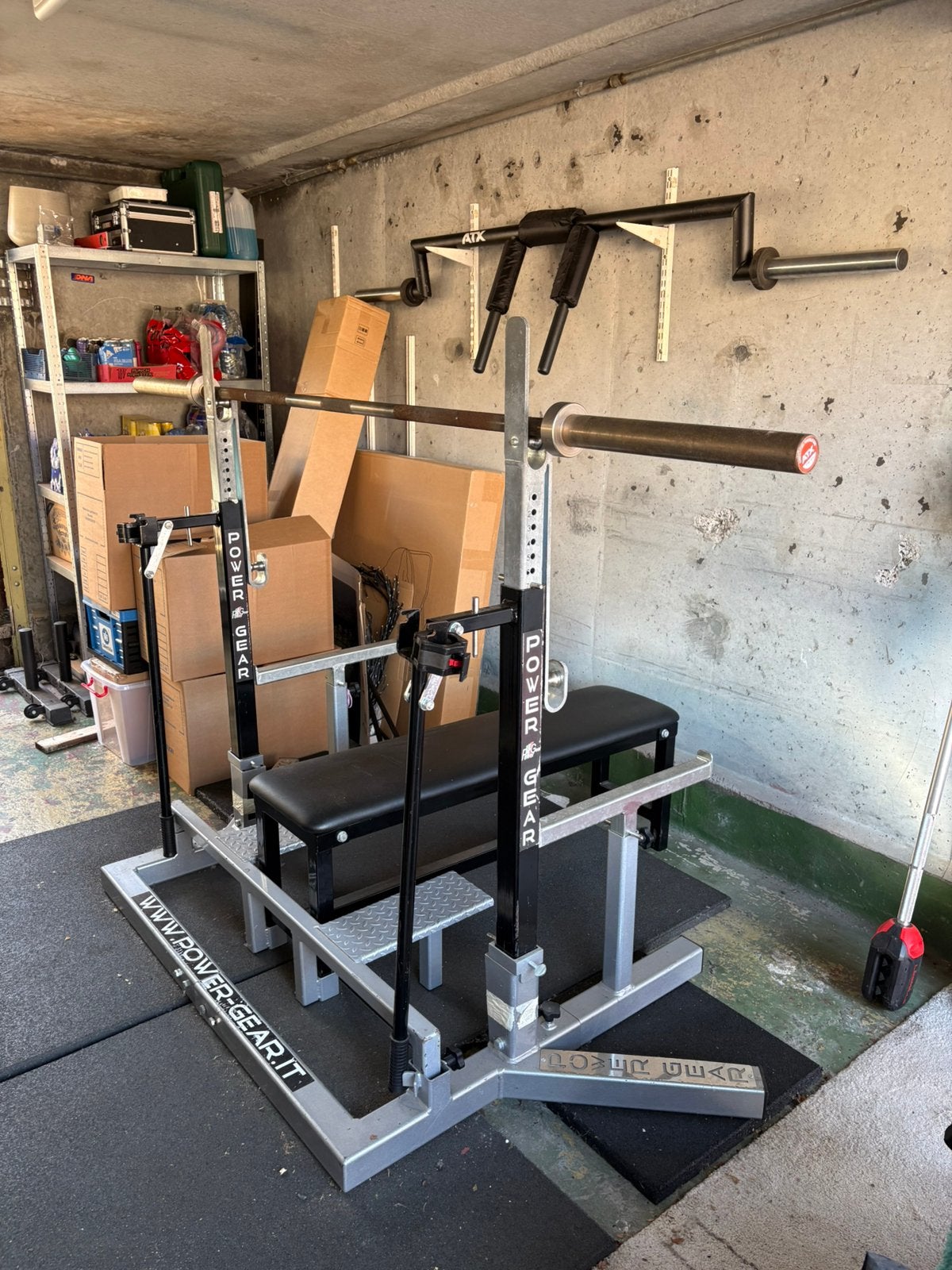 Power gear combo rack, Sport en Fitness, Ophalen, Gebruikt, Krachtstation