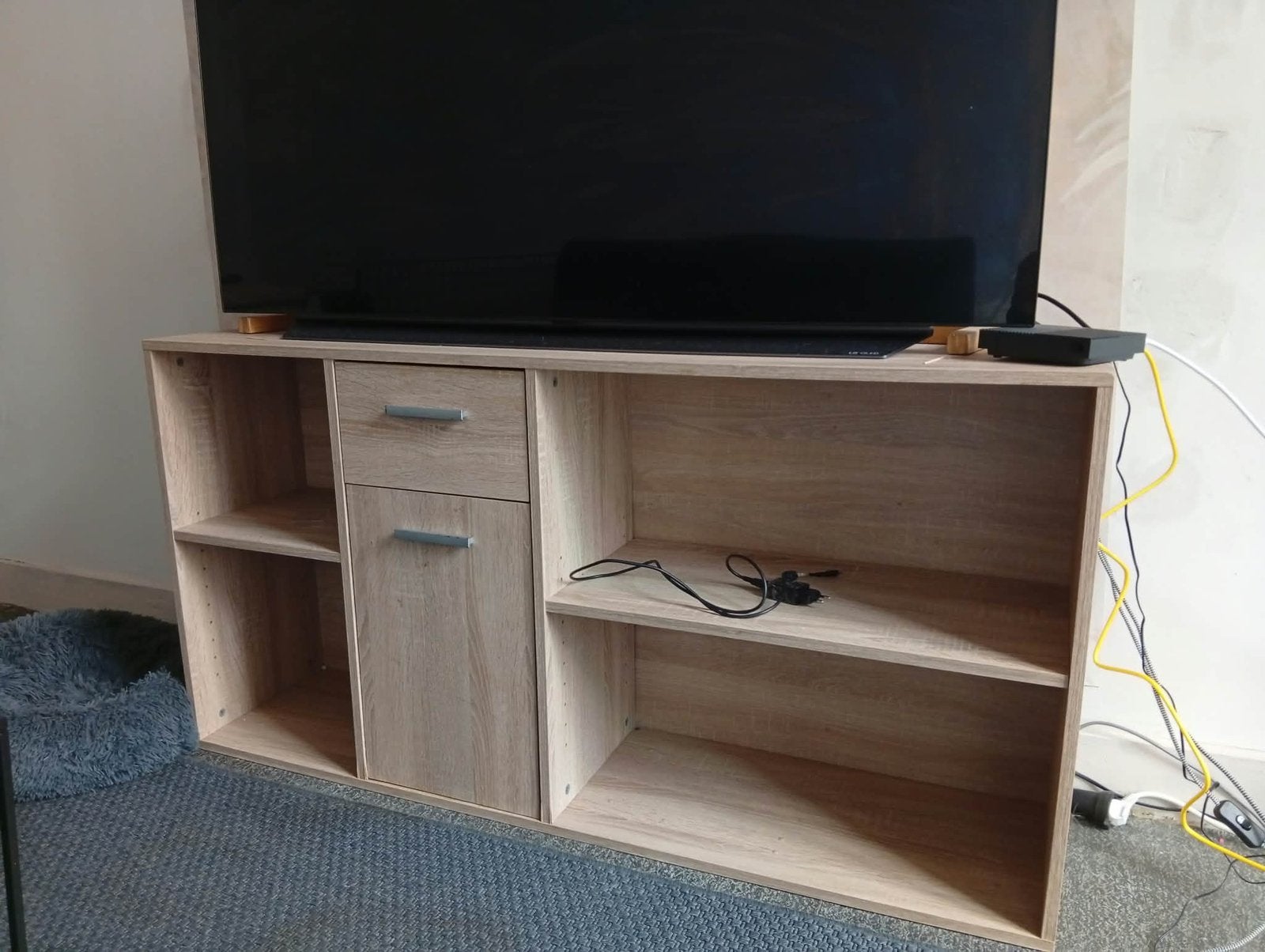 Meuble TV en bois, Maison & Meubles, Enlèvement, Utilisé