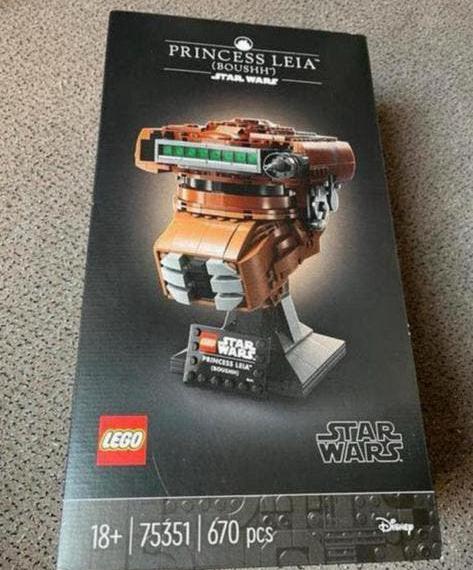 Lego 75351 Star wars princess leia helmet (Retired Sealed), Ophalen, Star Wars, Lego, Nieuw