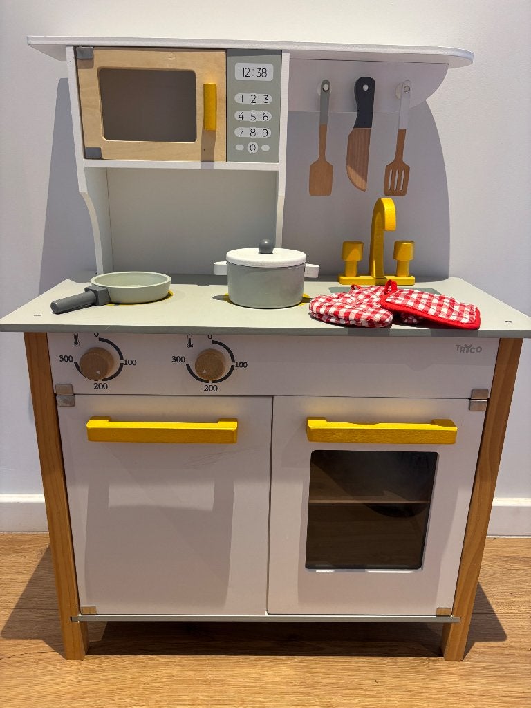 Speelgoed keukentje, Kinderen en Baby's, Ophalen, Zo goed als nieuw, Hout, Speelkeuken