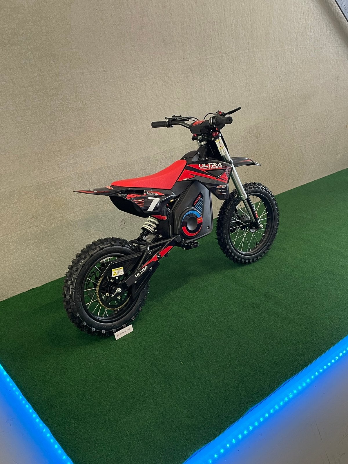 Nieuwe Ultra 1800 watt elektrische rode kinder crossmotor, Nieuw
