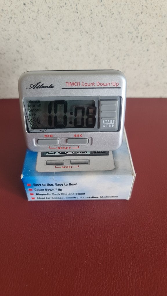 Minuterie digitale/minuteur numérique/timer 'Atlanta', Autres types, Enlèvement ou Envoi, Neuf, Argent