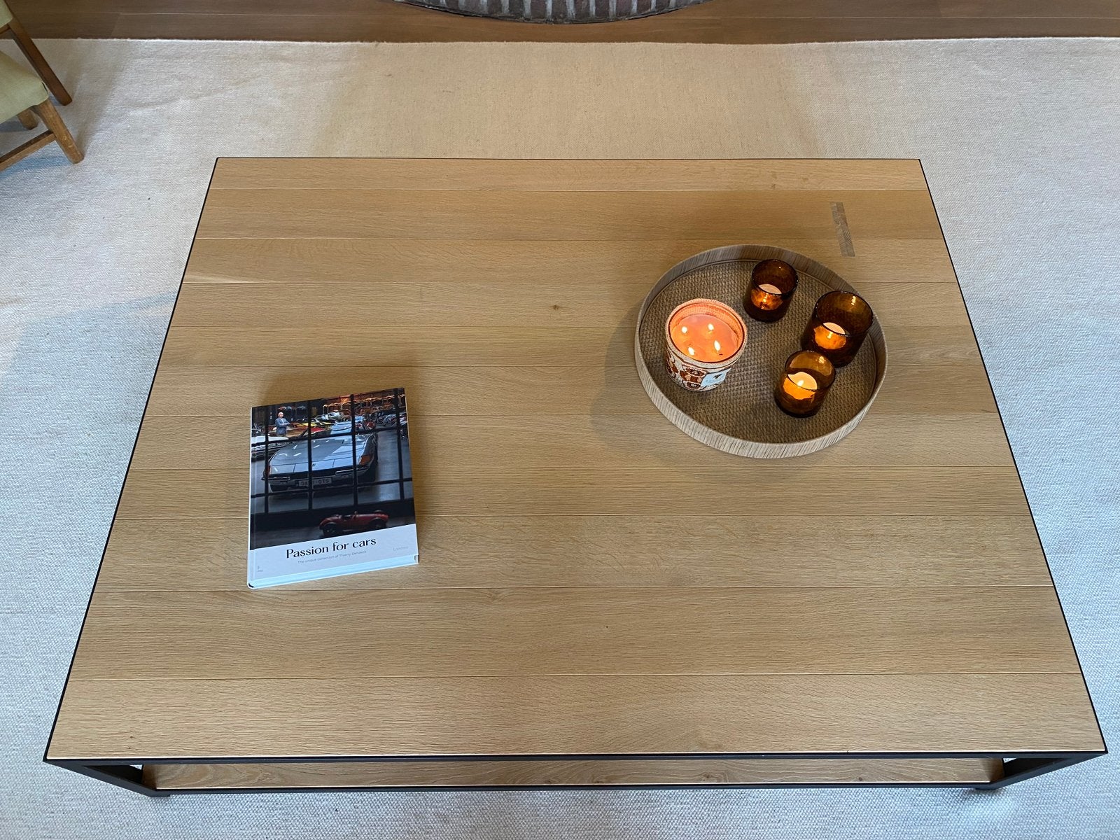 Salontafel Van Rossum two, Enlèvement, Comme neuf, Chêne