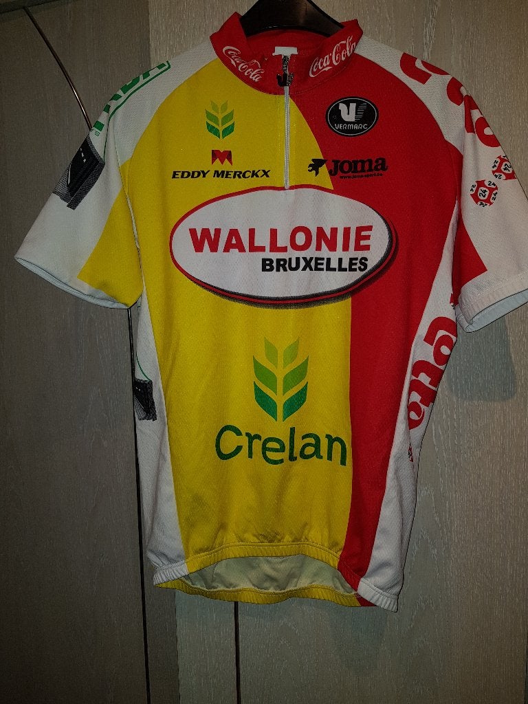 Wielershirt van de Tour de France Team Wallonie, Heren, Ophalen of Verzenden, Zo goed als nieuw, Vermac