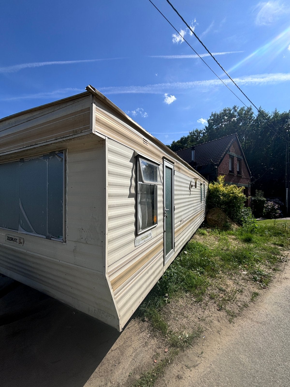 Te renoveren stacaravan GRATIS, Caravans en Kamperen, Stacaravans, Ophalen