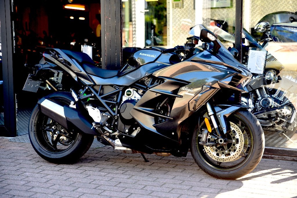 KAWASAKI NINJA H2 SX ***MOTOVERTE.BE***, Handvatverwarming, Occasion, 4 cilinders, Bedrijf