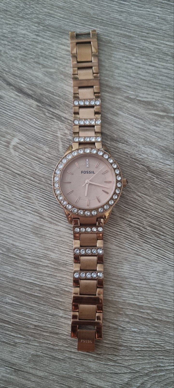 Fossil roze-goud horloge, Bijoux, Sacs & Beauté, Montre-bracelet, Fossil, Enlèvement, Acier