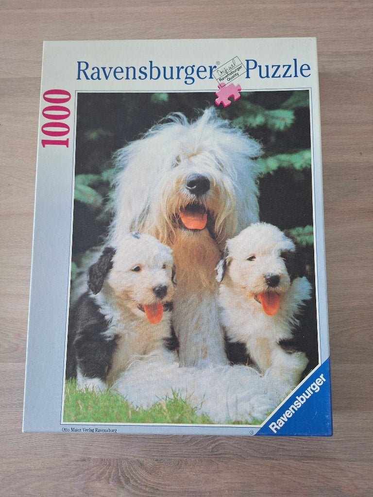 Puzzels honden - 1000 stuks, Ophalen of Verzenden, 500 t/m 1500 stukjes, Gebruikt, Legpuzzel