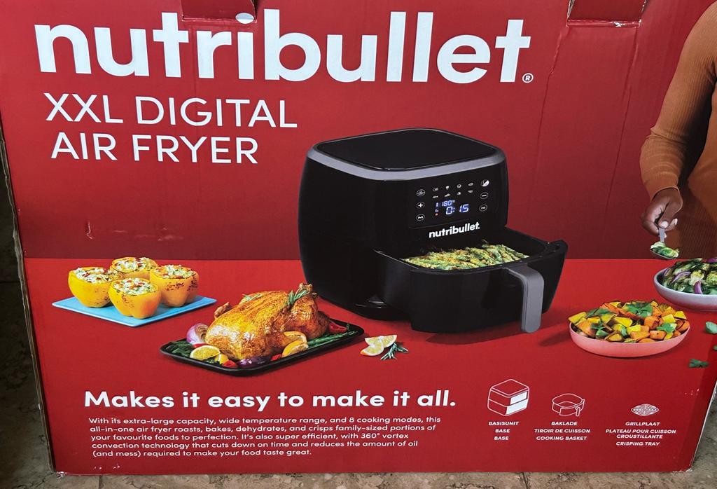 Airfryer Nutribullet, Elektronische apparatuur, Ophalen, Nieuw, Airfryer XXL