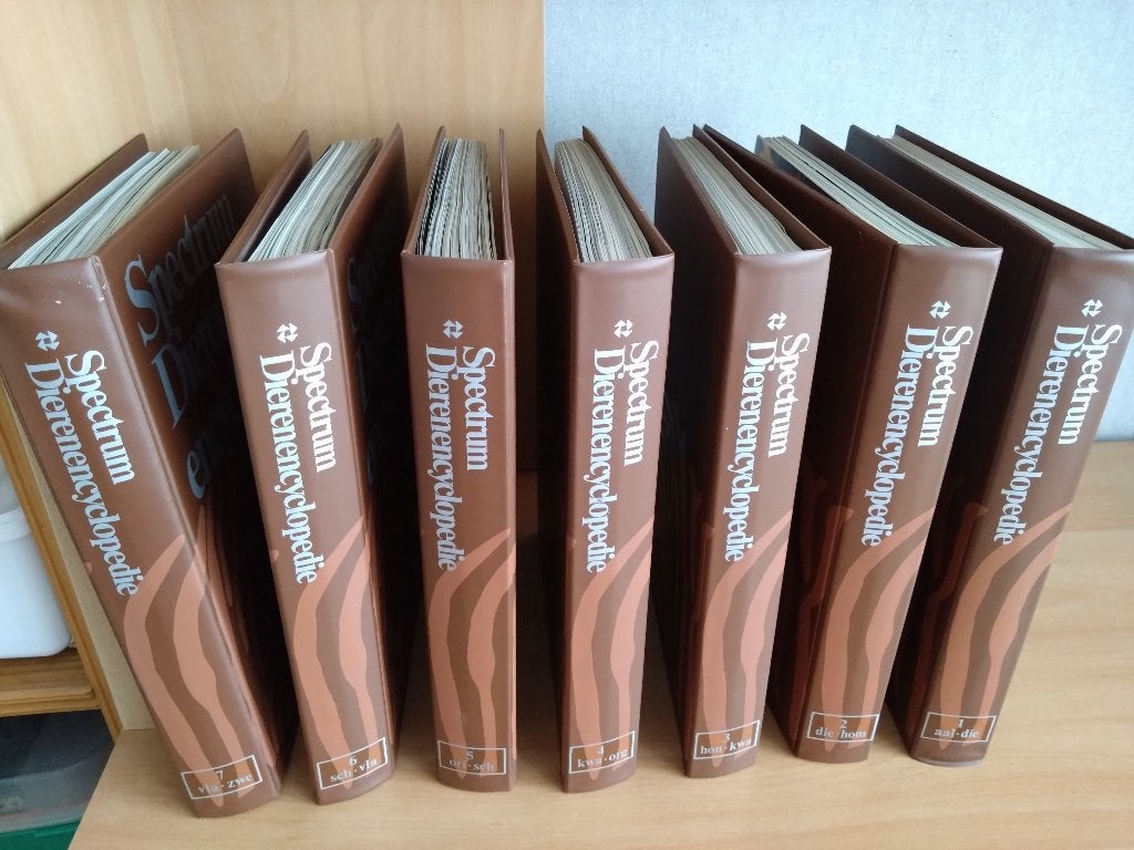 Spectrum Dieren Encyclopedie 7delig, Boeken, Encyclopedieën, Ophalen of Verzenden, Zo goed als nieuw, Dieren, Complete serie