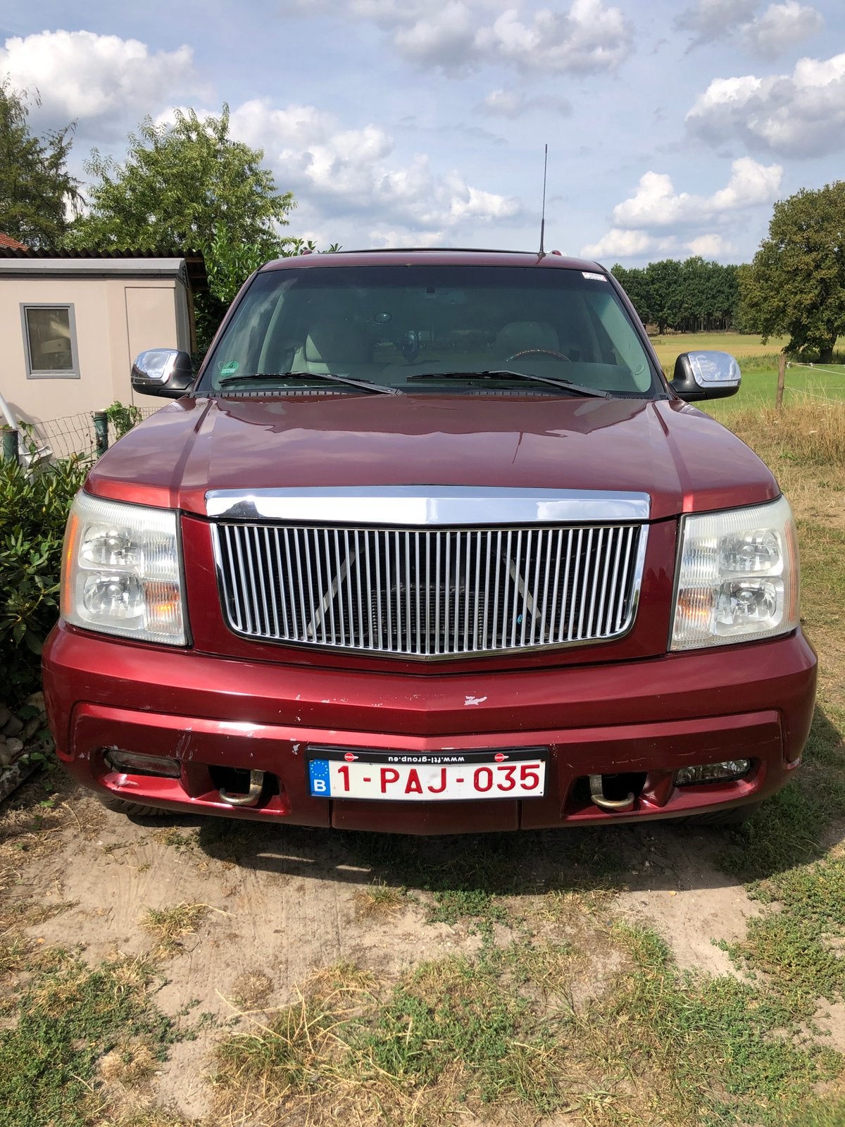 Cadillac Escalade 5.3L lichte vracht, Autos, Cuir, Achat, Escalade, Beige