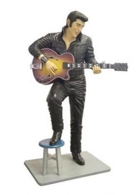 Elvis Presley with Gitaar – Elvis Beeld - hoogte 178 cm, Verzamelen, Ophalen, Nieuw