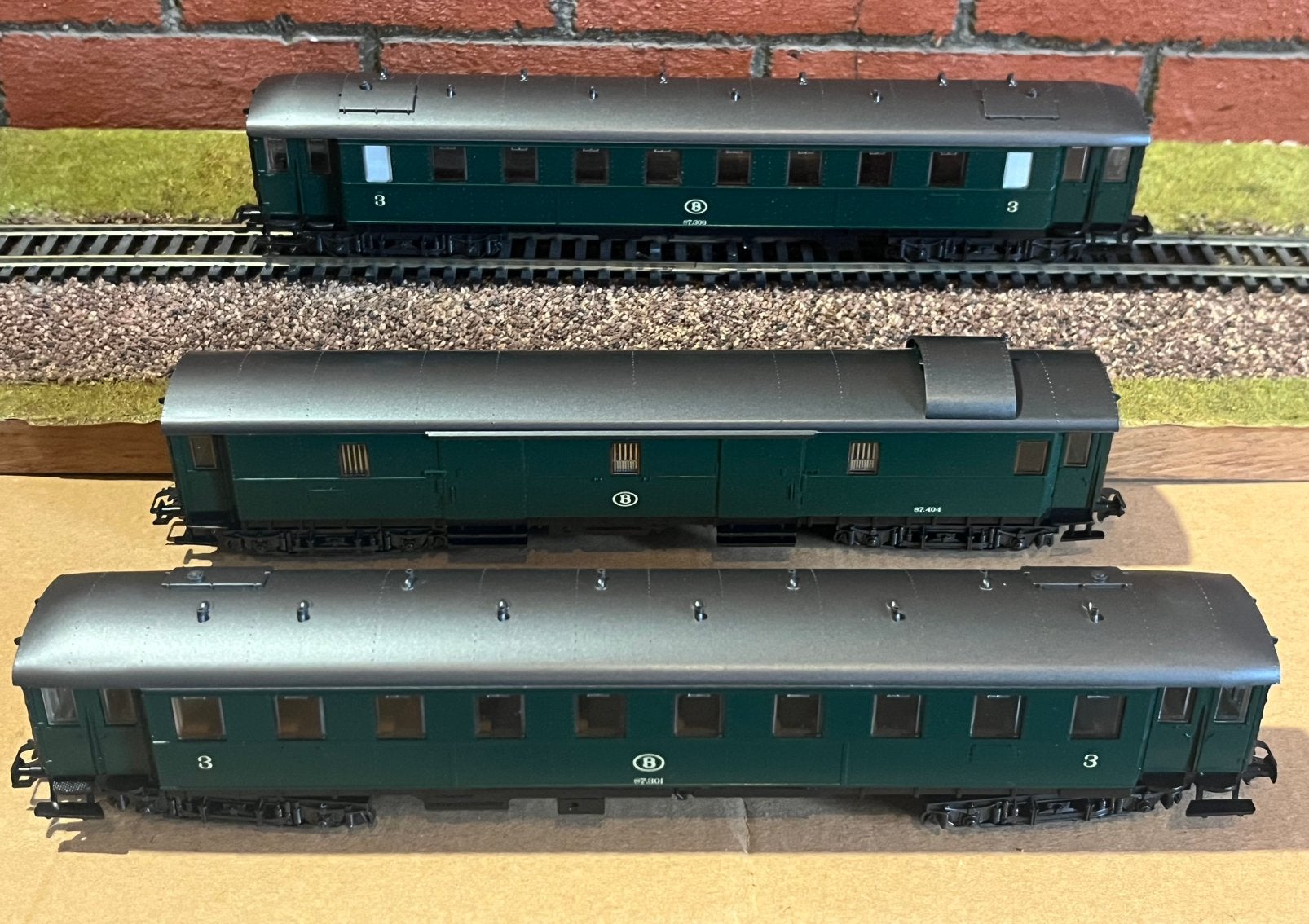 Marklin HO 4394 Coffret SNCB Mint, Enlèvement ou Envoi, Courant alternatif, Comme neuf, Set de Trains