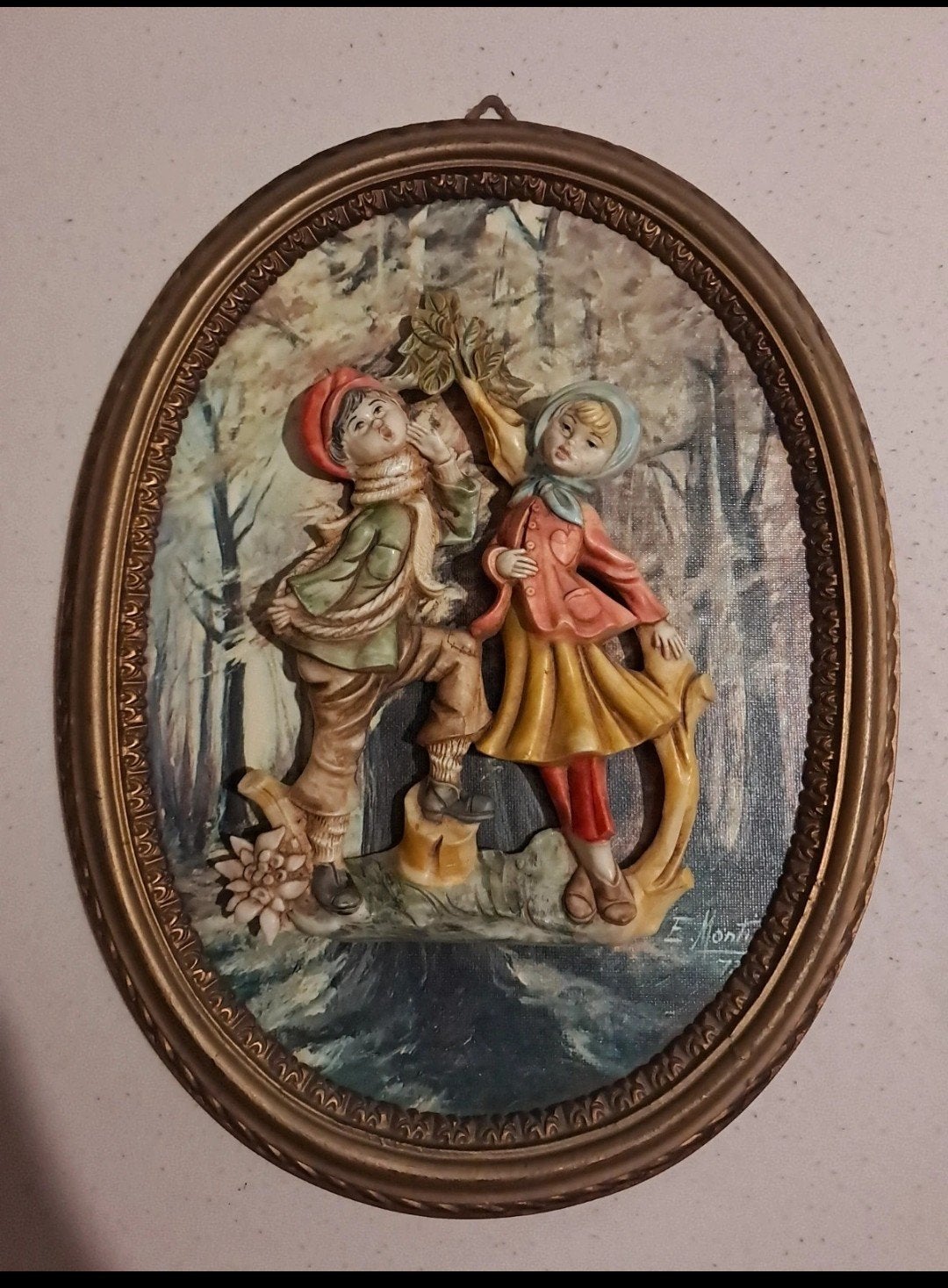 3D wanddecoratie, Ophalen