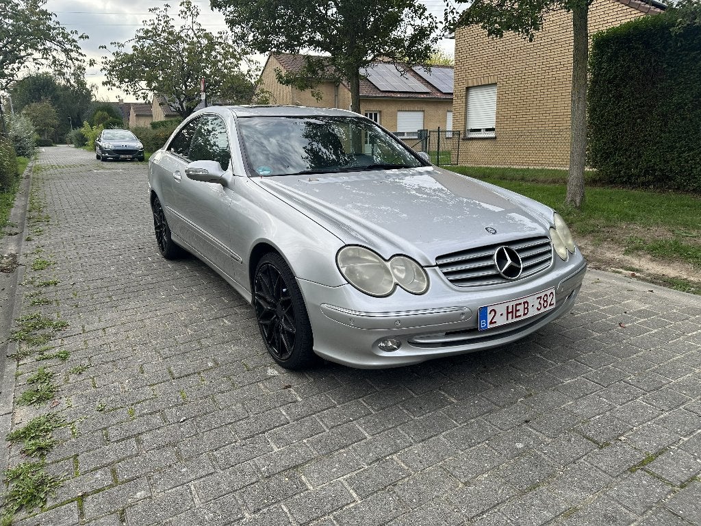 Mercedes CLK200 Kompressor Automaat, Argent ou Gris, Achat, Entreprise, Carnet d'entretien