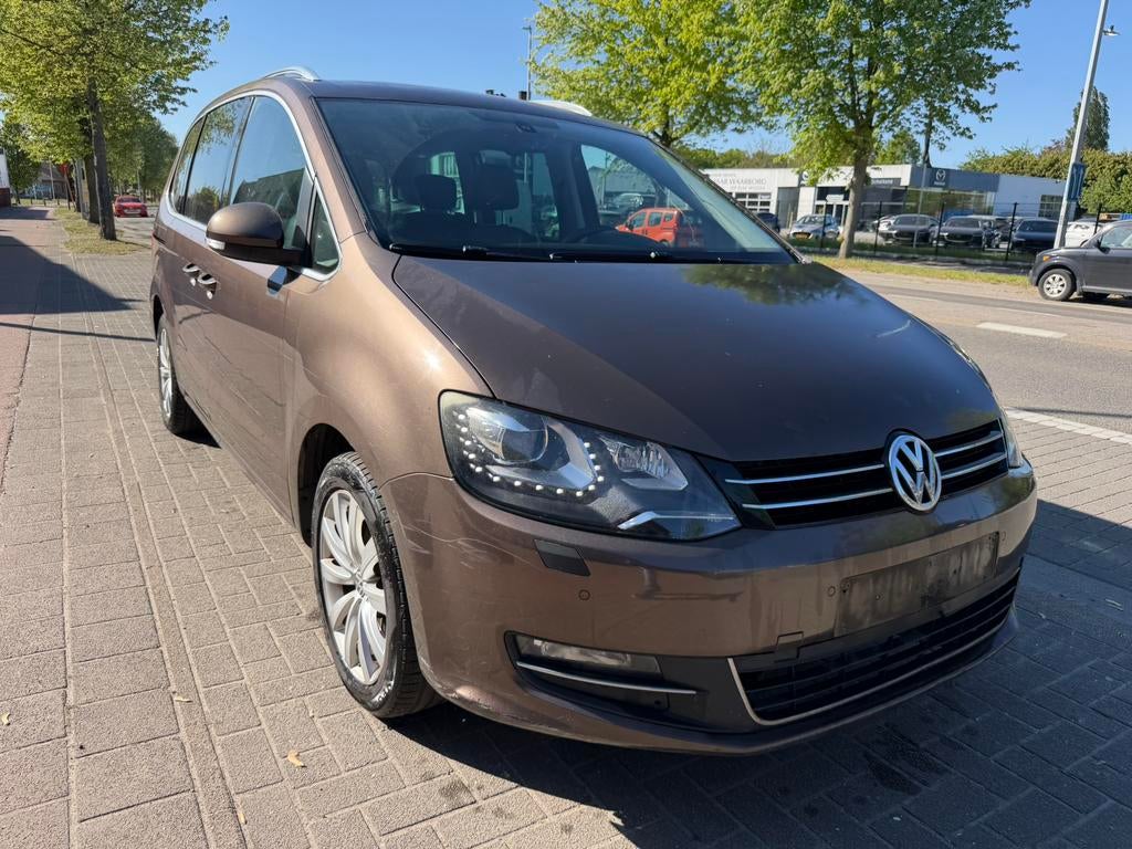 Volkswagen sharan 2.0 tdi autolaat 7plaats 170pk 216.000km, Automaat, Monovolume, 4 cilinders, 7 zetels