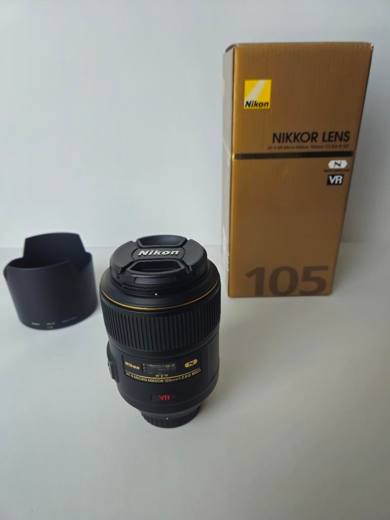 Nikon lens 105mm f 2.8 af d micro., Ophalen, Nieuw, Macrolens, Zoom