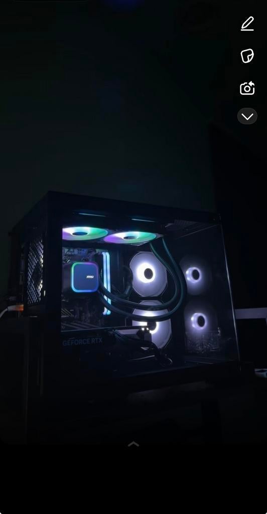 Gaming Pc Ryzen 7 , 5060 Ti, Games en Spelcomputers, Games | Pc, Ophalen, Zo goed als nieuw