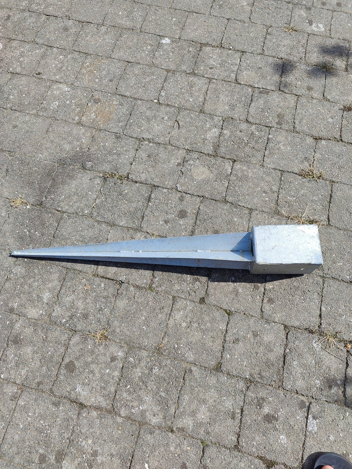 paalhouder, Tuin en Terras, Ophalen, Gebruikt, Minder dan 180 cm, Palen