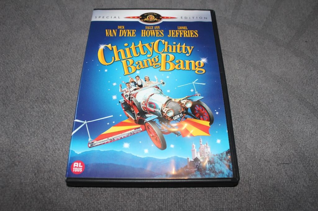 DVD Chitty Chitty Bang Bang, Alle leeftijden, Ophalen of Verzenden, Gebruikt, Fantasy