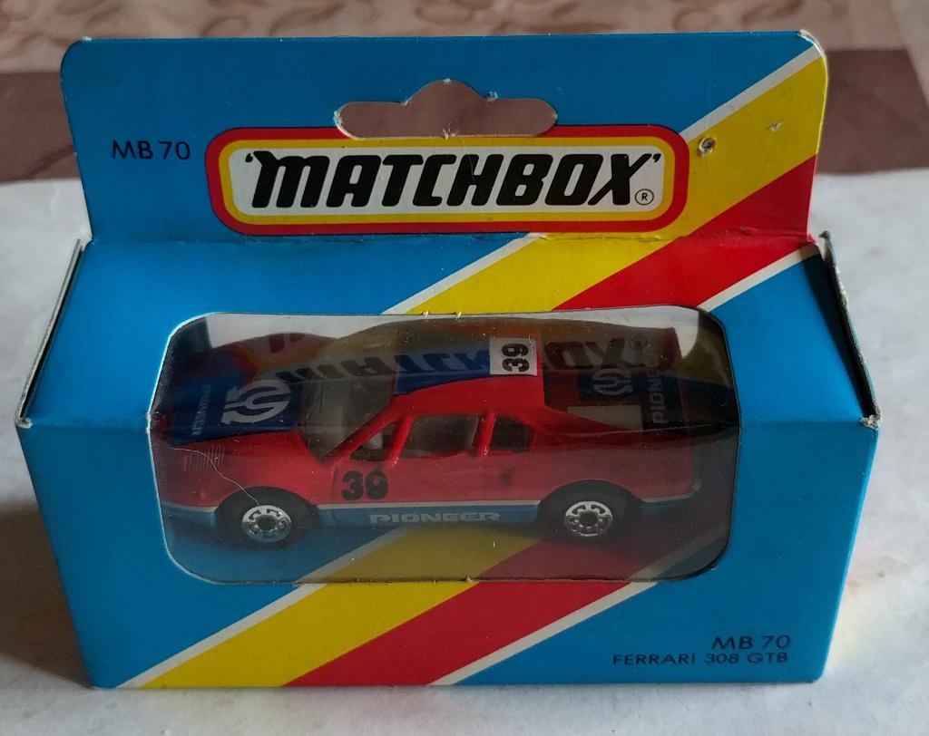 Matchbox Ferrari 308 GTB, Ophalen of Verzenden, Zo goed als nieuw, Auto