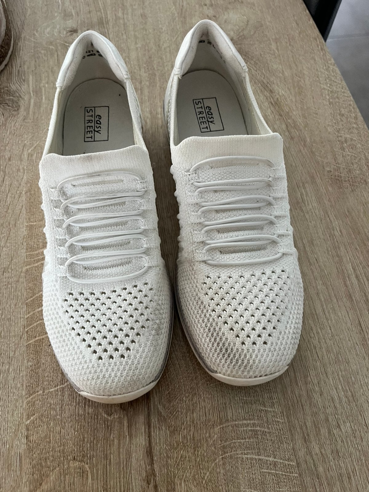 Witte sneakers maat 36 36,5, Ophalen, Zo goed als nieuw, Sneakers