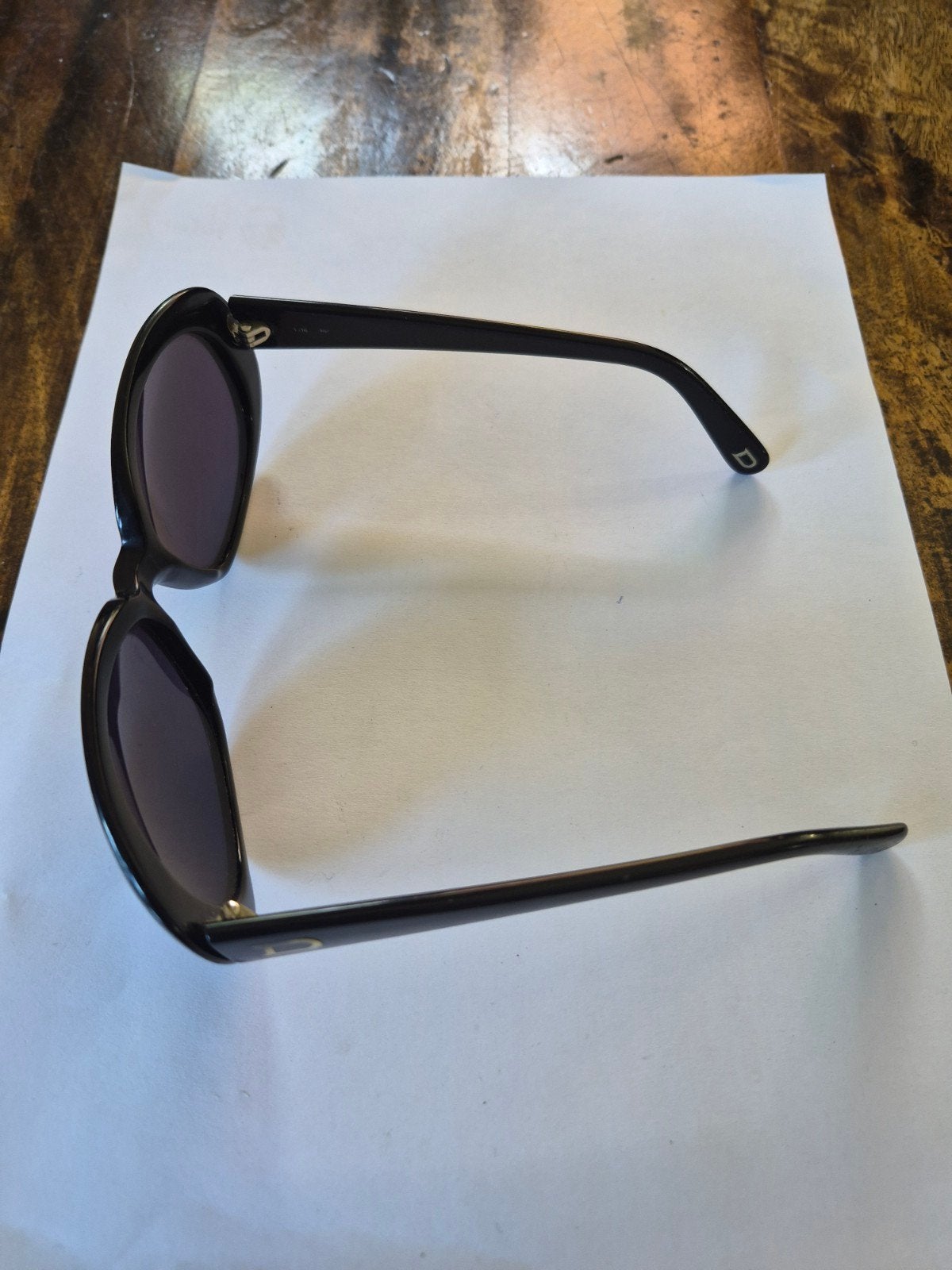 Lunette de soleil femme Delvaux, Enlèvement ou Envoi, Utilisé, Noir, Lunettes de soleil