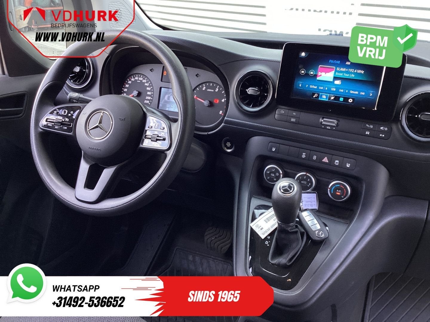 Mercedes-Benz Citan 110 CDI Aut. Stoelverw./ Carplay/ Cruise, Automaat, Electronic Stability Program (ESP), Mercedes-Benz, Bedrijf