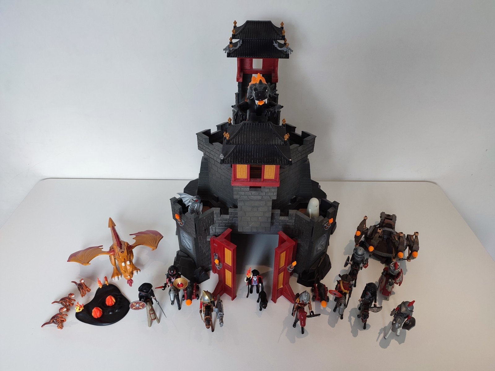 Playmobil kasteel met ridders, Ophalen, Gebruikt, Overige merken