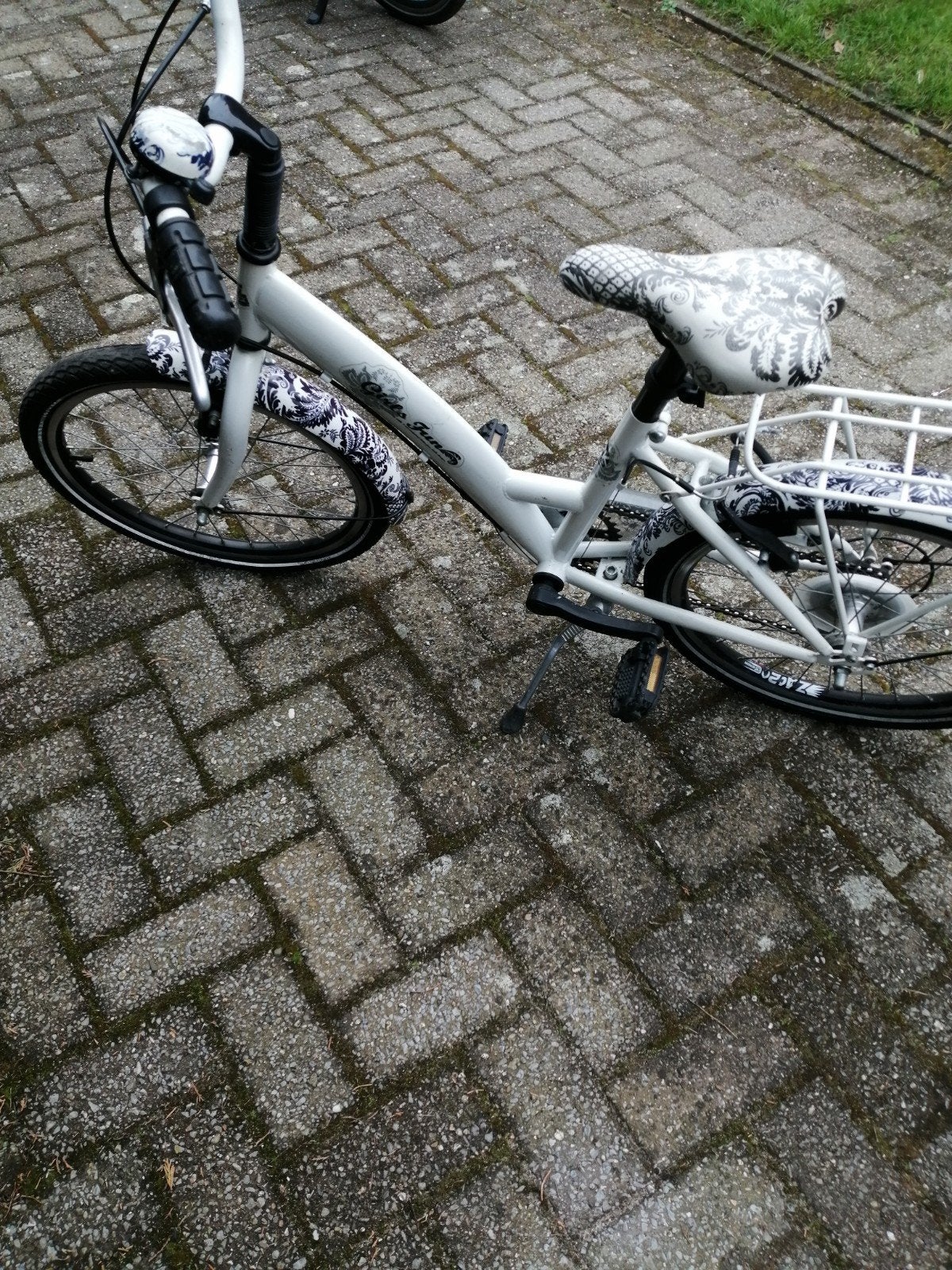 Meisjesfiets, Ophalen, 22 inch, Velgrem, Versnellingen
