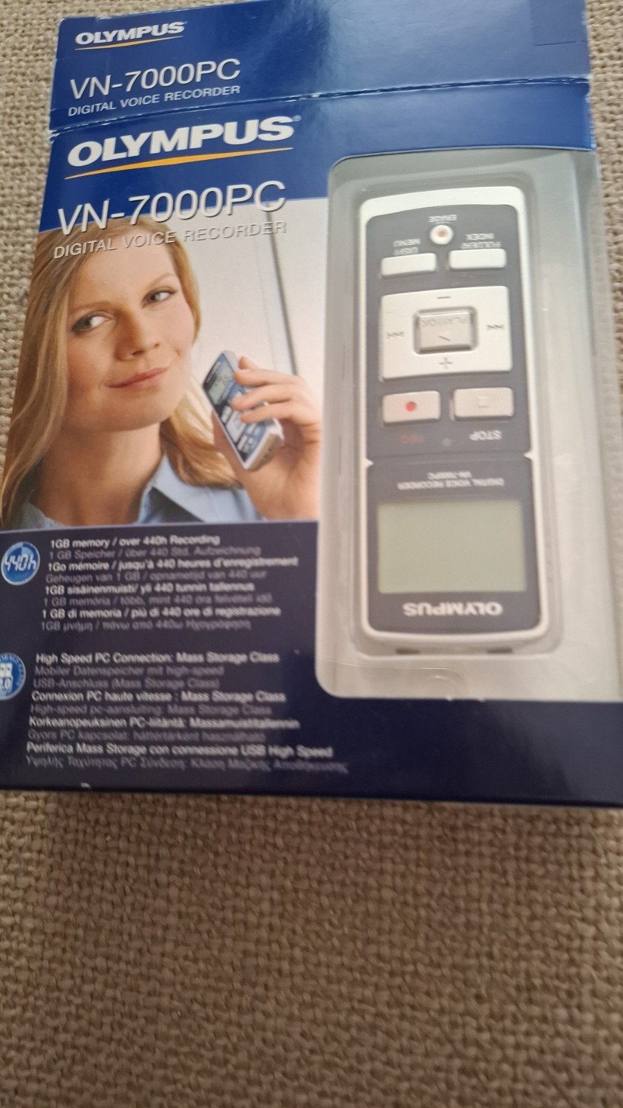 digitale voice recorder olympus, Ophalen
