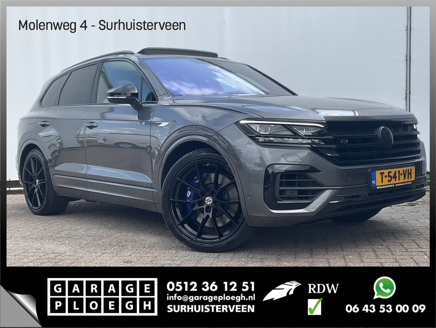 Volkswagen Touareg 3.0 TSI 4MOTION R 462PK PHEV Pano Elek.Tr, Autos, Argent ou Gris, Achat, Electronic Stability Program (ESP)
