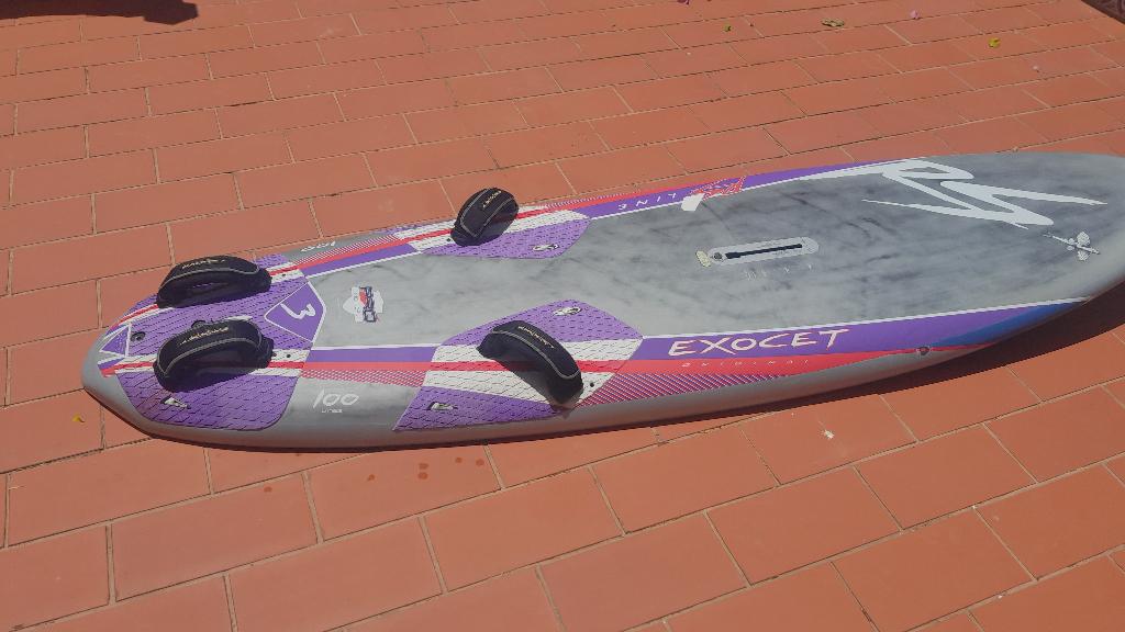 Exocet RS3 100 liter, Watersport en Boten, Windsurfen, Ophalen, Minder dan 250 cm, Plank