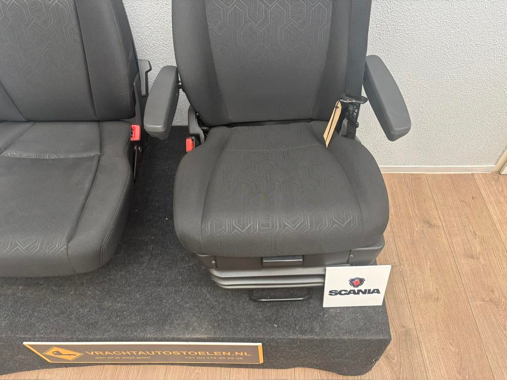 Set scania stoelen zwart stof, Auto-onderdelen, Interieur en Bekleding, Ophalen, Nieuw