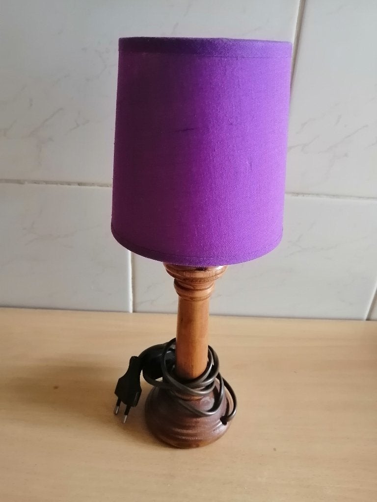 Lampe à poser en bois, Maison & Meubles, Enlèvement ou Envoi, Bois