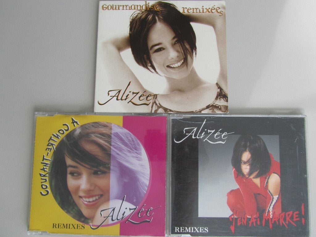 LOTJE VAN 3 MAXI-CDS VAN ALIZEE, Cd's en Dvd's, Ophalen of Verzenden, Gebruikt, Pop