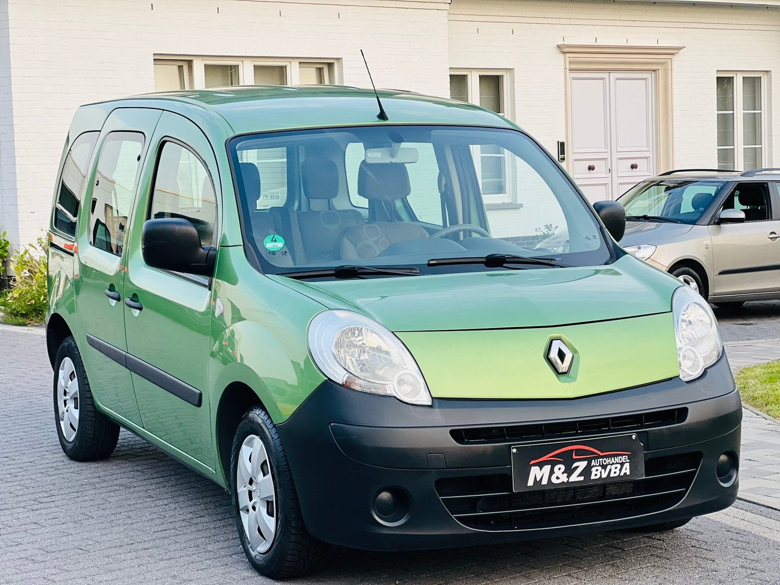 Renault Kangoo 1.6i Benzine * LPG * 136.000 Km * Airco, Auto's, Euro 5, Monovolume, 1600 cc, Bedrijf