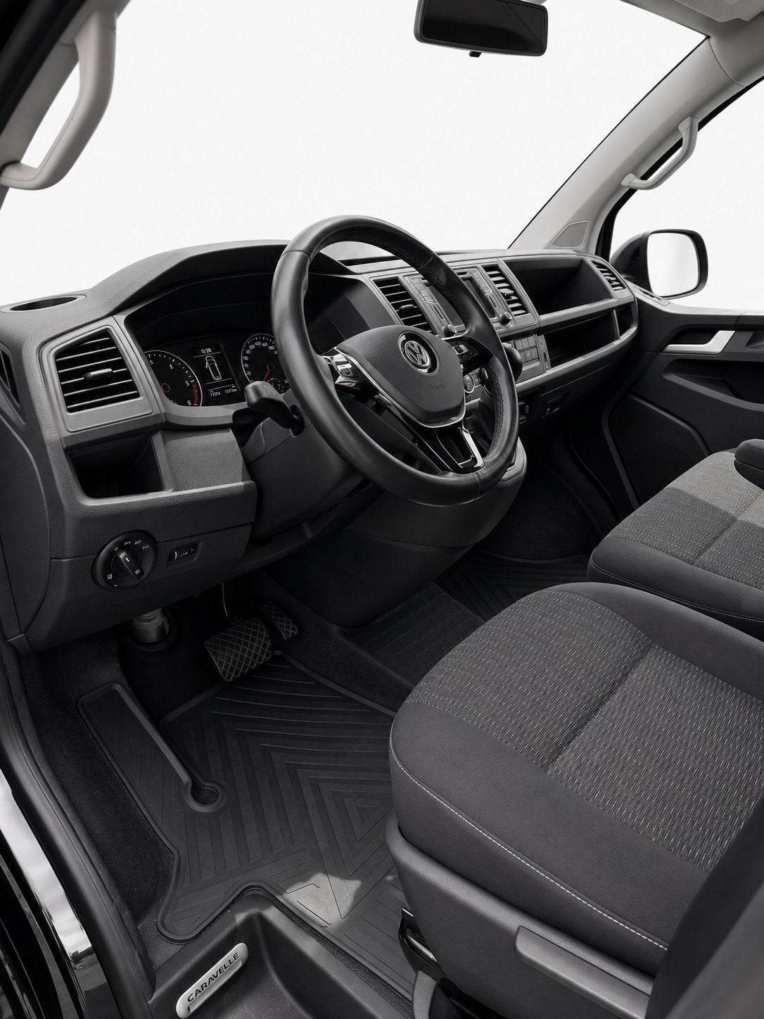 VW Caravelle T6 2.0 TDI DSG – 9 zitplaatsen, Auto's, Automaat, Euro 6, Zwart, 9 zetels